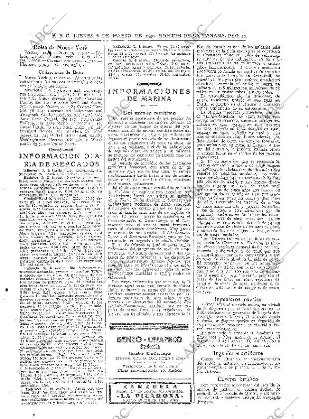 ABC MADRID 06-03-1930 página 40