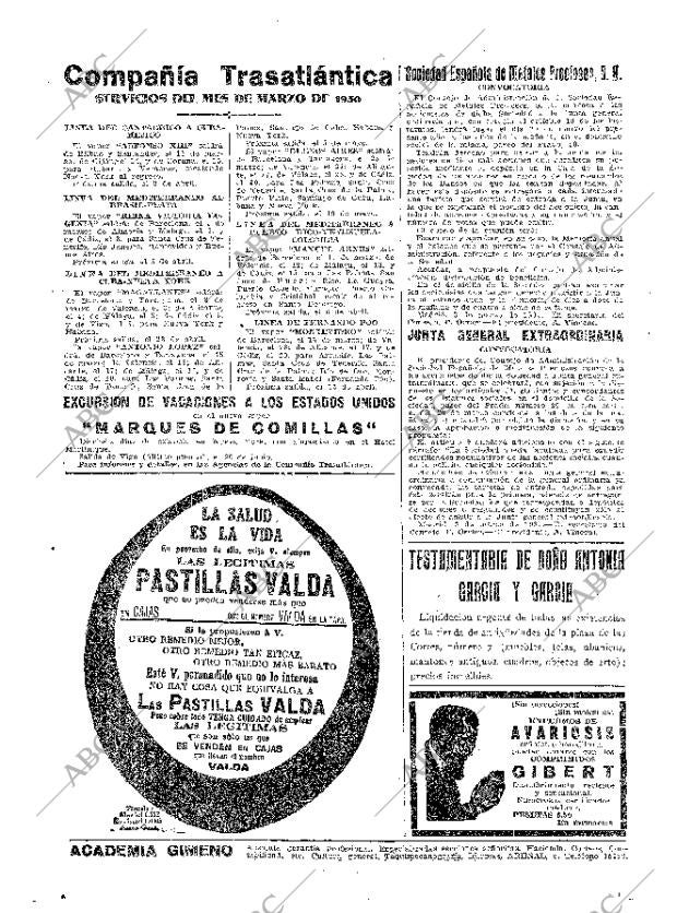 ABC MADRID 06-03-1930 página 52
