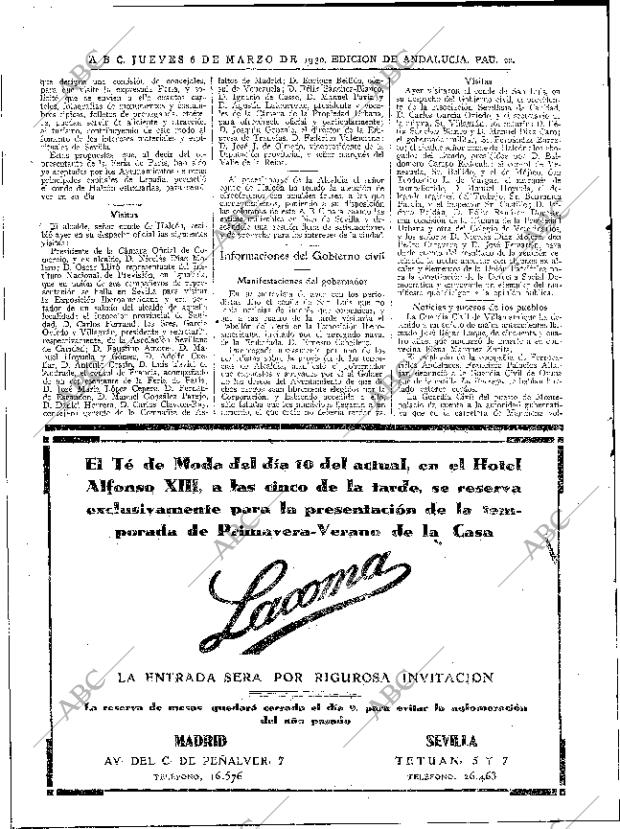 ABC SEVILLA 06-03-1930 página 22