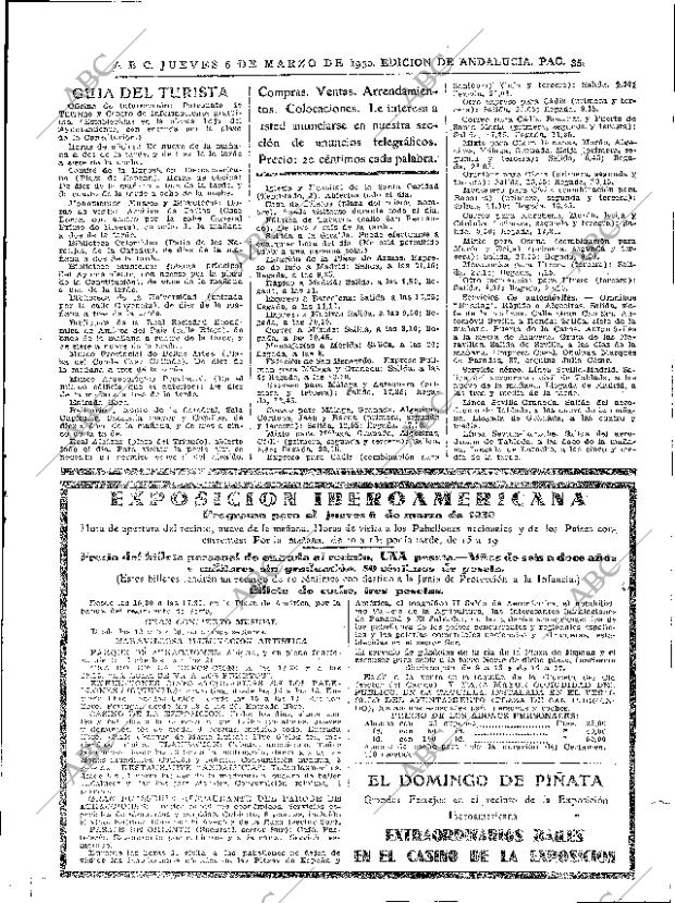 ABC SEVILLA 06-03-1930 página 35