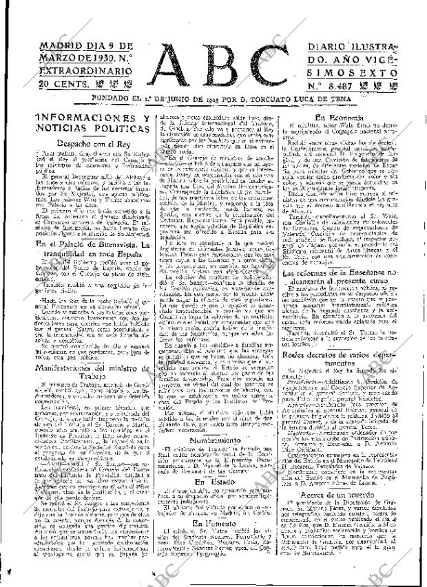 ABC MADRID 09-03-1930 página 23