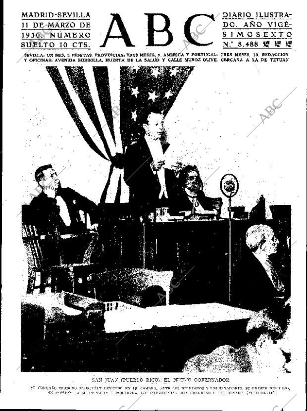 ABC SEVILLA 11-03-1930 página 1