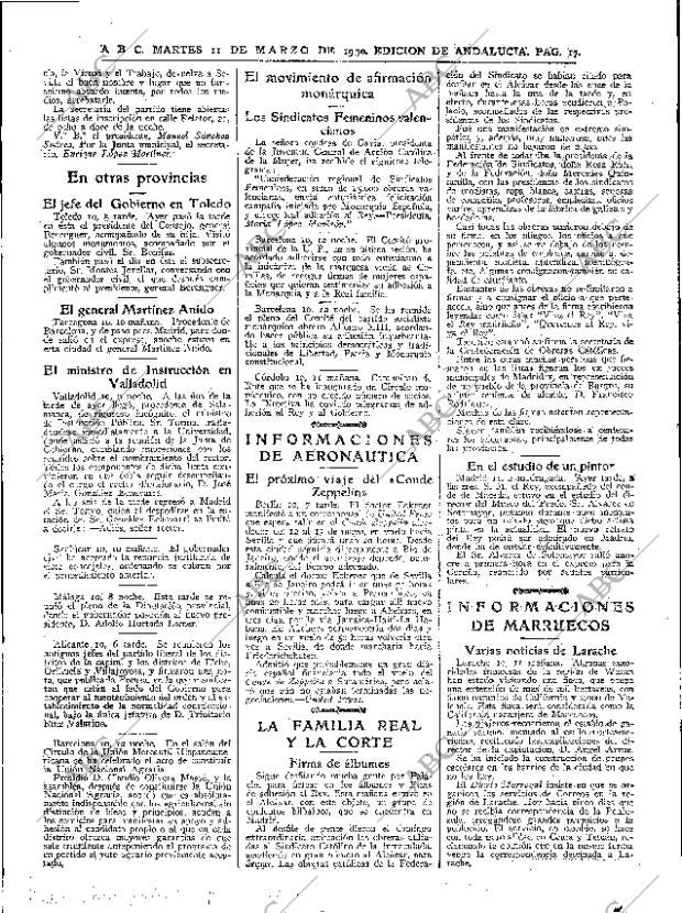 ABC SEVILLA 11-03-1930 página 17