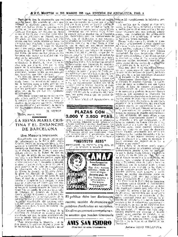 ABC SEVILLA 11-03-1930 página 7
