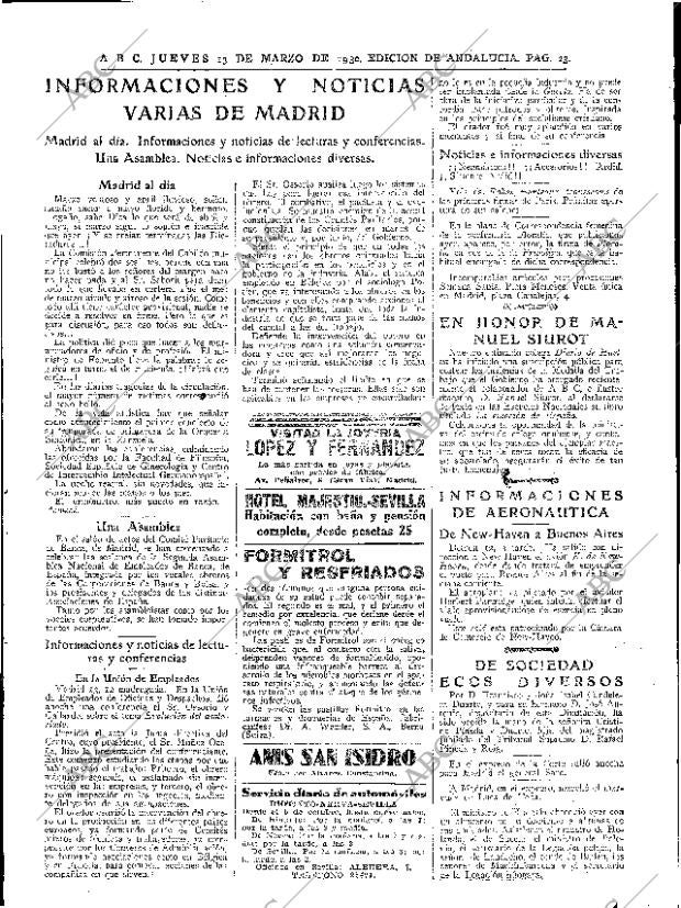 ABC SEVILLA 13-03-1930 página 23