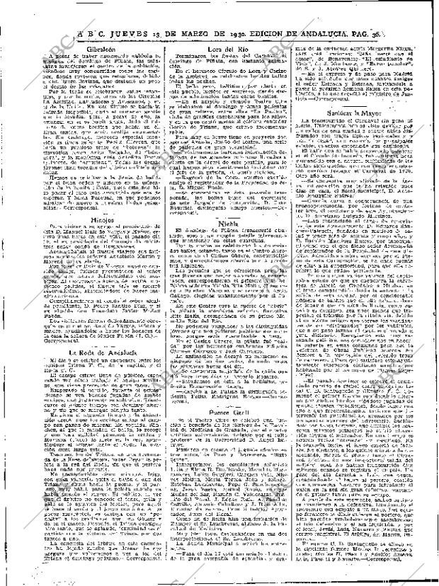 ABC SEVILLA 13-03-1930 página 36