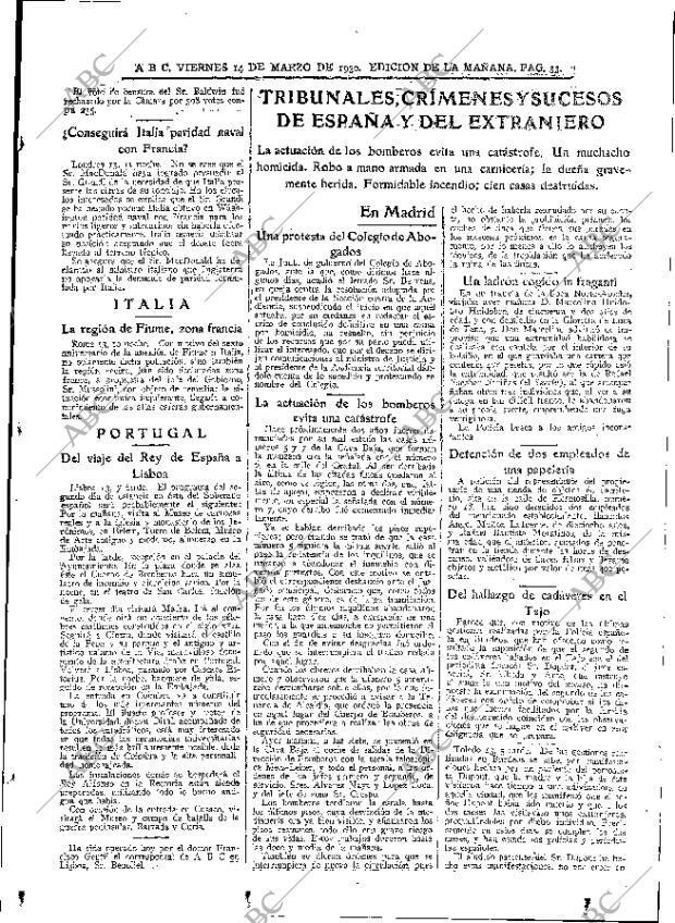ABC MADRID 14-03-1930 página 33