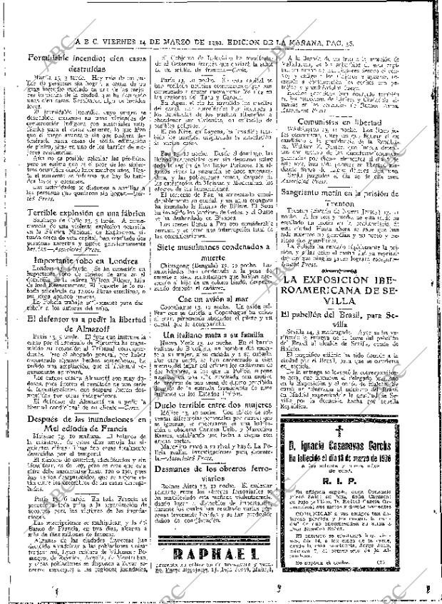 ABC MADRID 14-03-1930 página 36