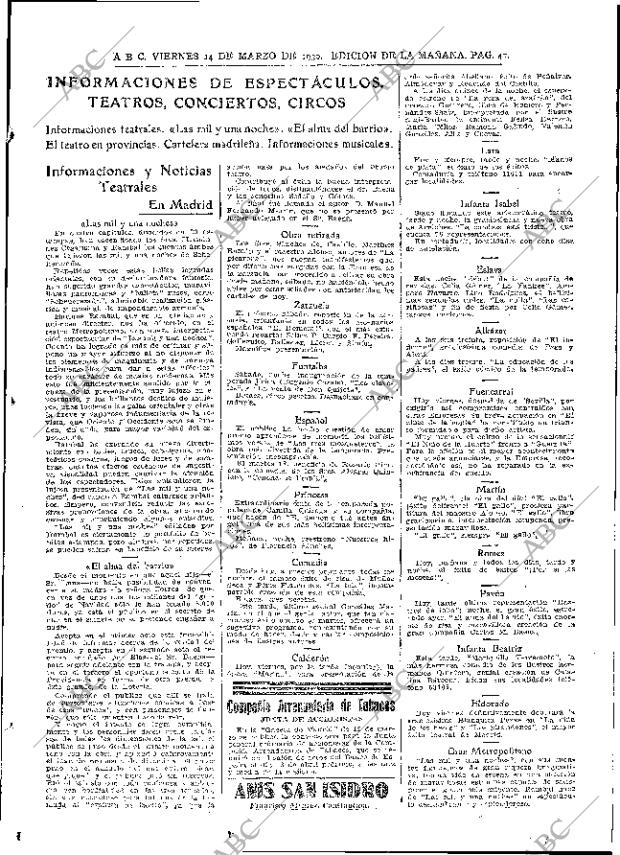 ABC MADRID 14-03-1930 página 41