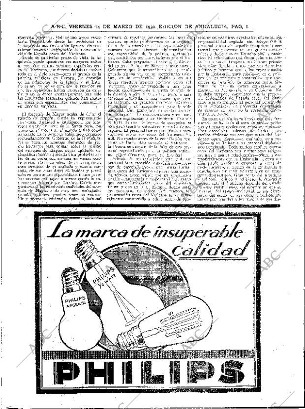 ABC SEVILLA 14-03-1930 página 6