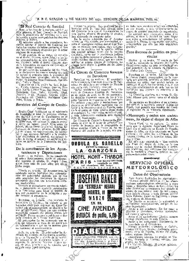 ABC MADRID 15-03-1930 página 17