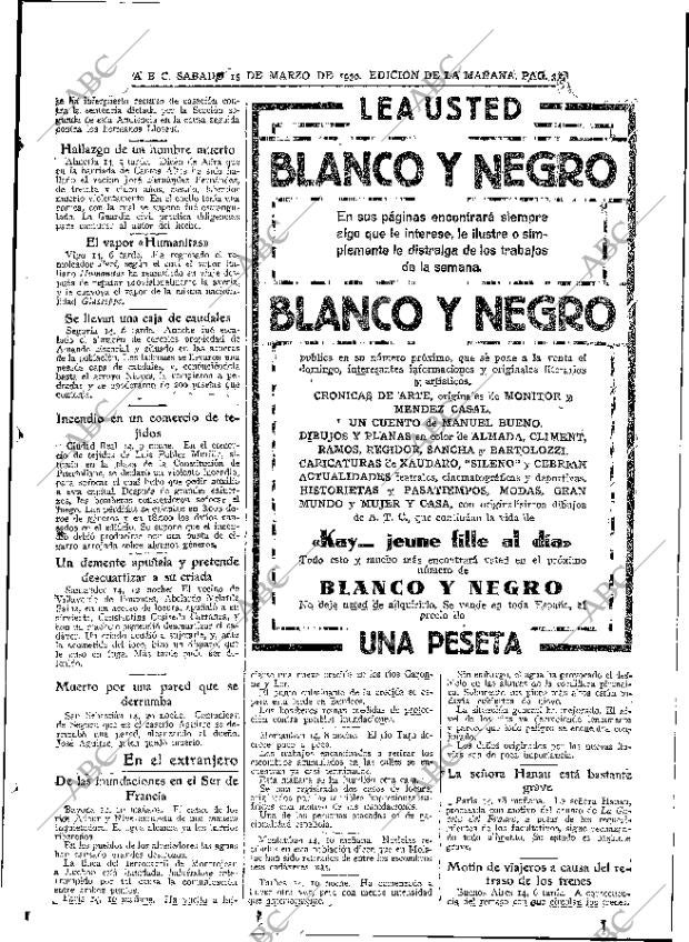 ABC MADRID 15-03-1930 página 33