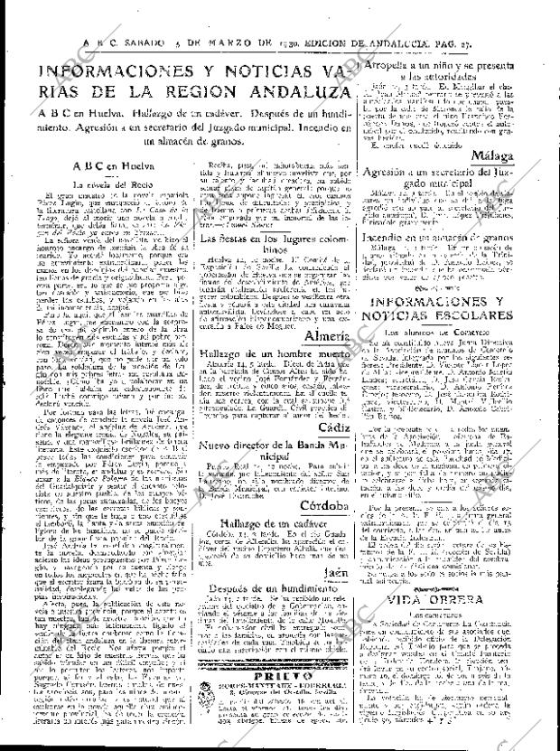 ABC SEVILLA 15-03-1930 página 27