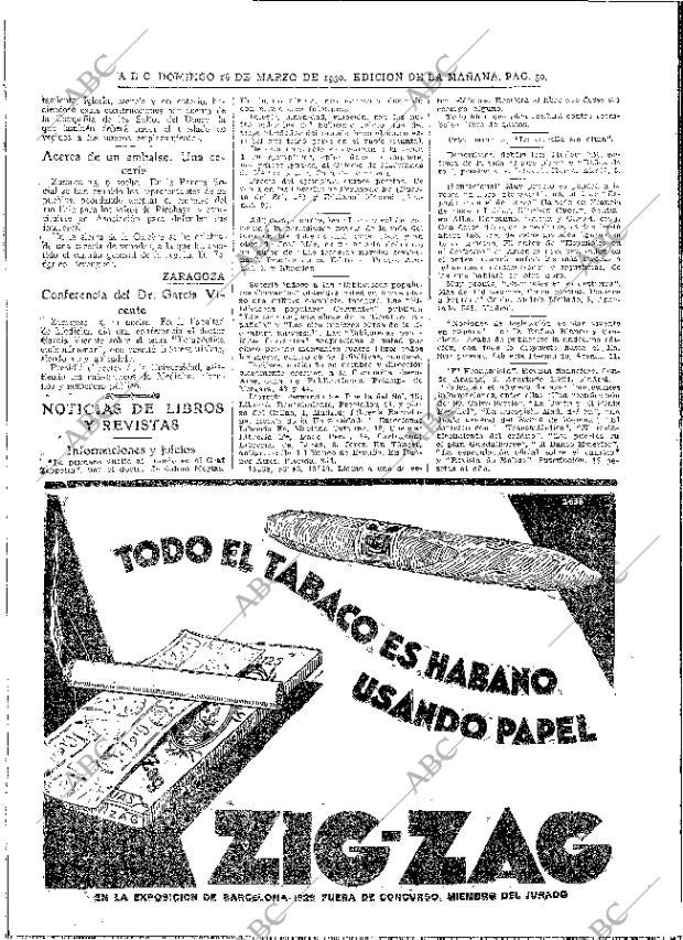 ABC MADRID 16-03-1930 página 50