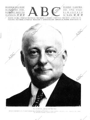 ABC MADRID 18-03-1930 página 1