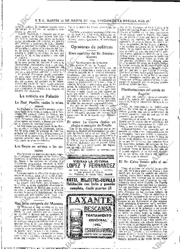ABC MADRID 18-03-1930 página 26