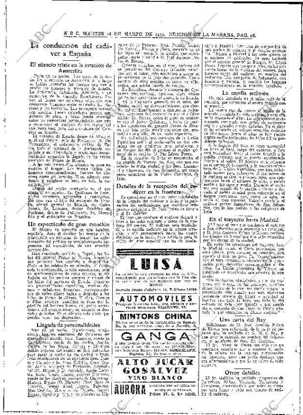 ABC MADRID 18-03-1930 página 28