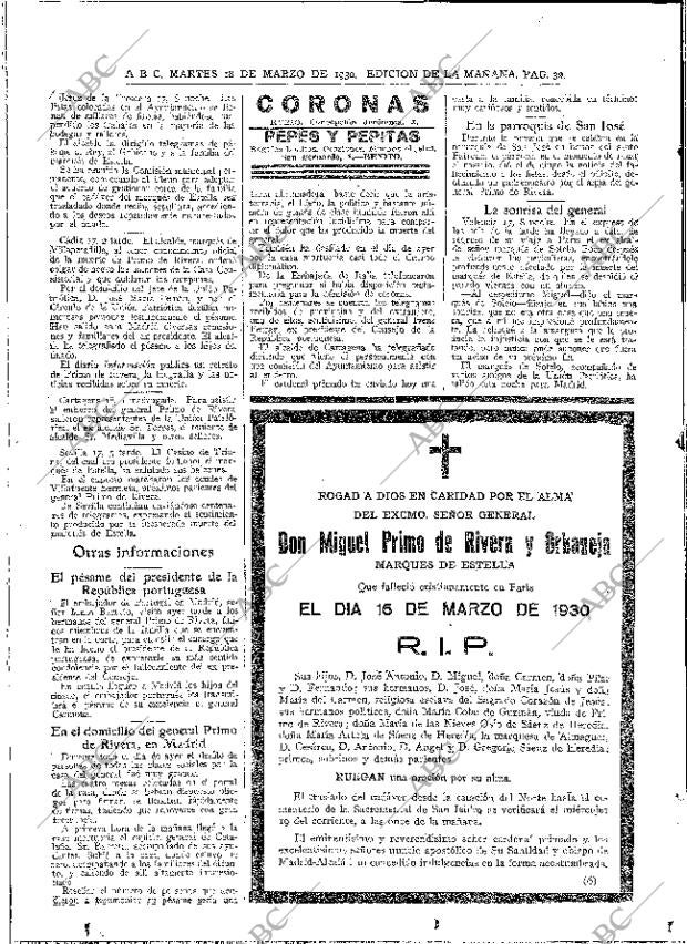 ABC MADRID 18-03-1930 página 32
