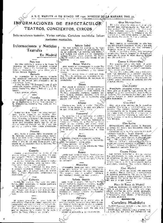 ABC MADRID 18-03-1930 página 37