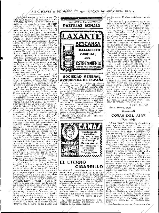 ABC SEVILLA 20-03-1930 página 7