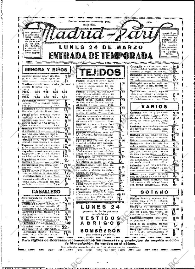 ABC MADRID 23-03-1930 página 30