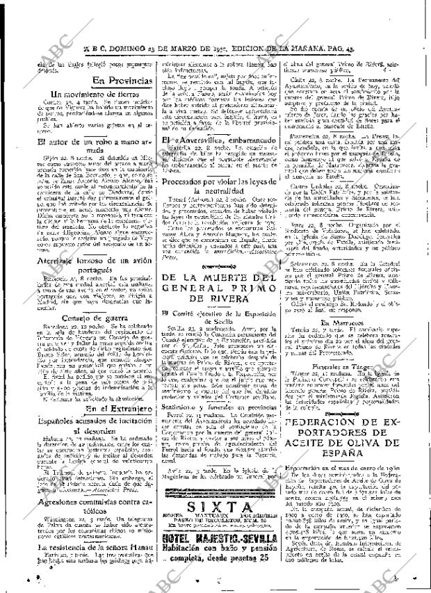 ABC MADRID 23-03-1930 página 43