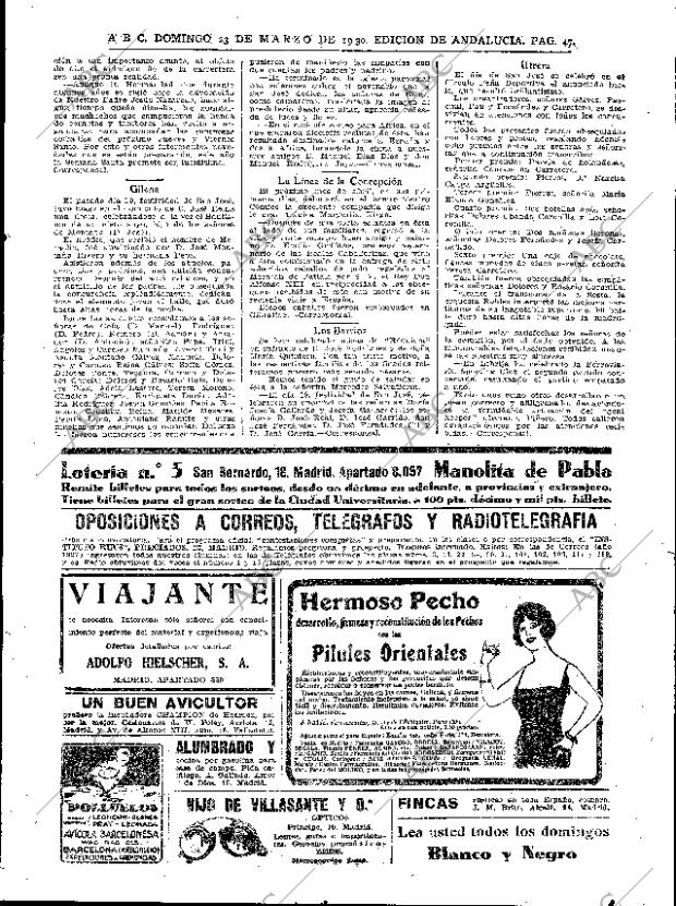 ABC SEVILLA 23-03-1930 página 45