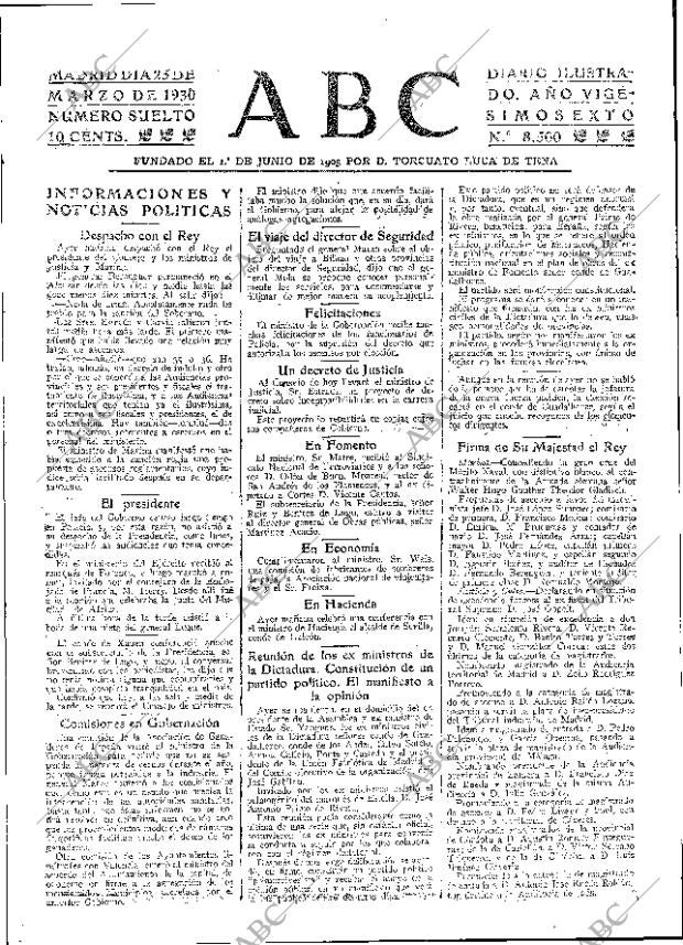 ABC MADRID 25-03-1930 página 21