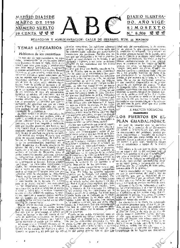 ABC MADRID 25-03-1930 página 3