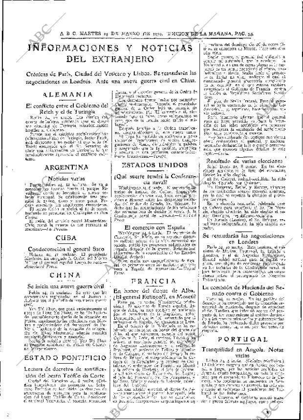 ABC MADRID 25-03-1930 página 35