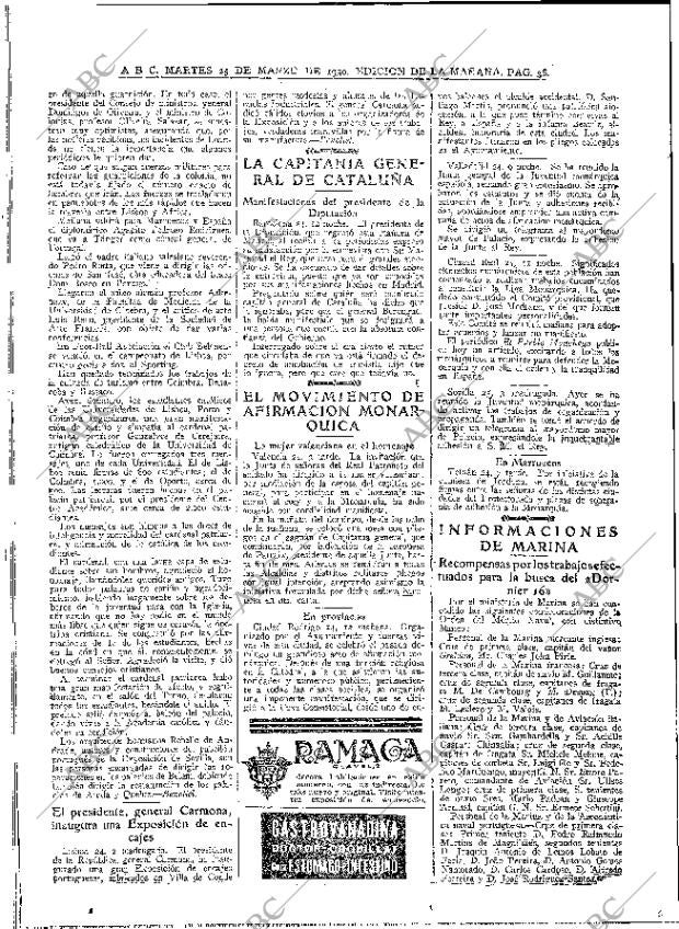 ABC MADRID 25-03-1930 página 36