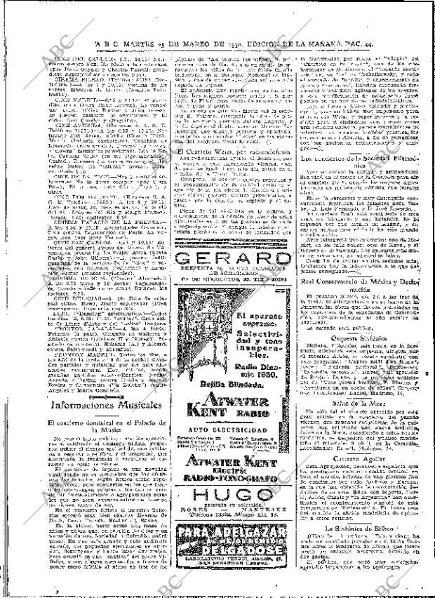 ABC MADRID 25-03-1930 página 44