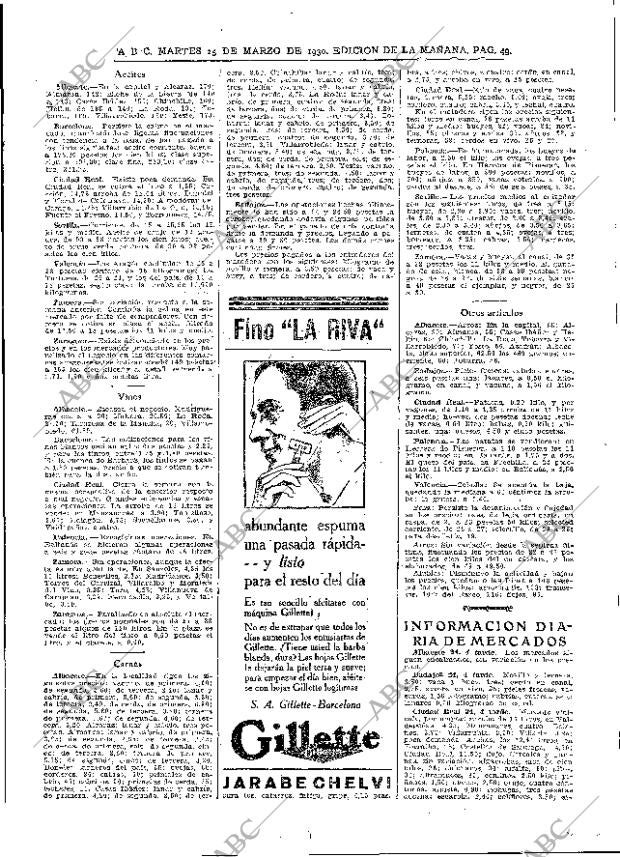 ABC MADRID 25-03-1930 página 49