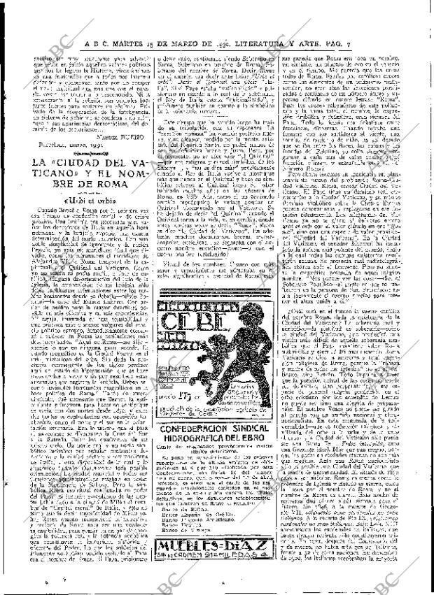 ABC MADRID 25-03-1930 página 7