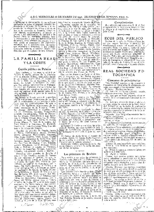 ABC MADRID 26-03-1930 página 18