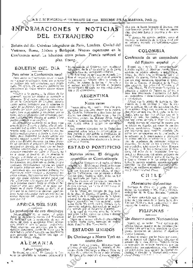 ABC MADRID 26-03-1930 página 33