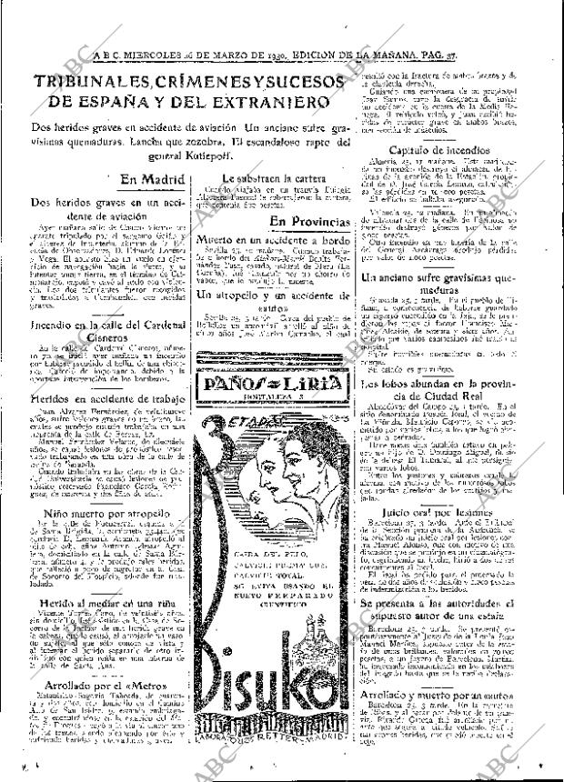 ABC MADRID 26-03-1930 página 37