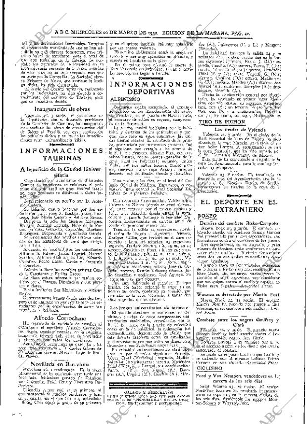 ABC MADRID 26-03-1930 página 41