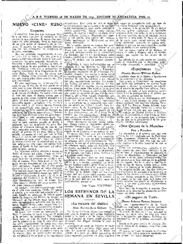 ABC SEVILLA 28-03-1930 página 10