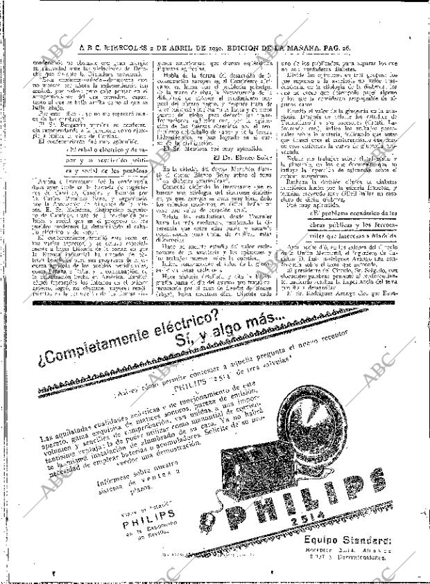 ABC MADRID 02-04-1930 página 26