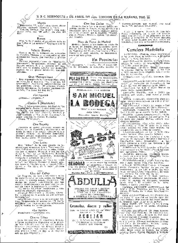 ABC MADRID 02-04-1930 página 39