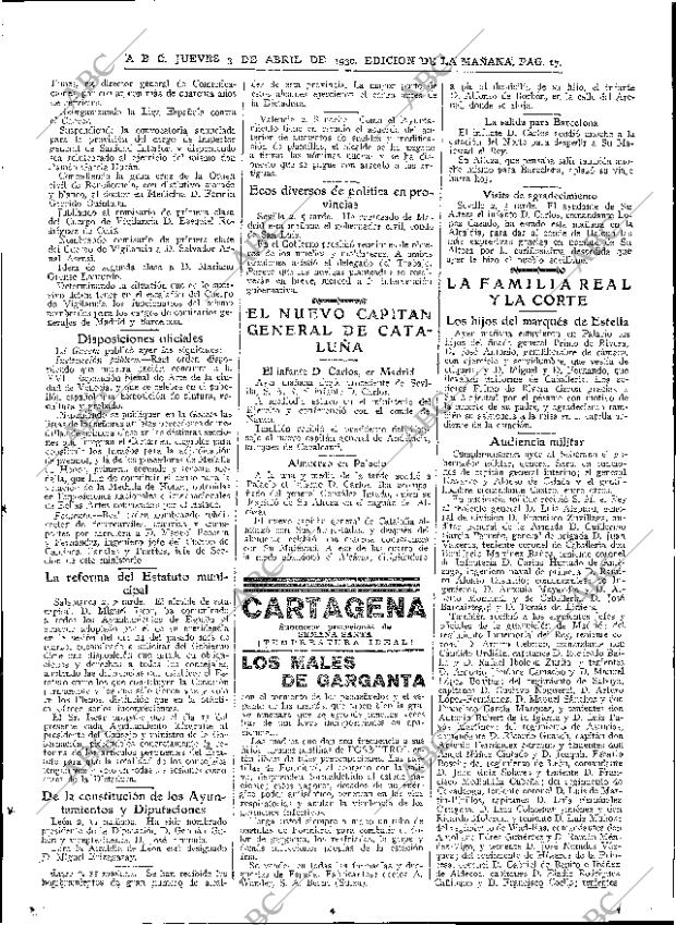 ABC MADRID 03-04-1930 página 17