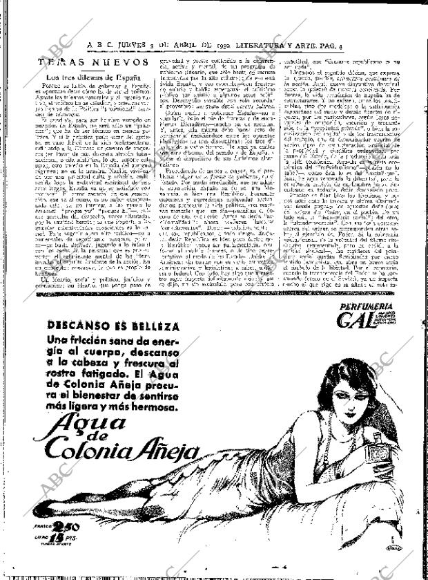 ABC MADRID 03-04-1930 página 4