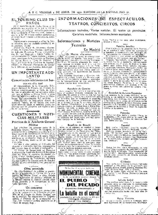 ABC MADRID 04-04-1930 página 36