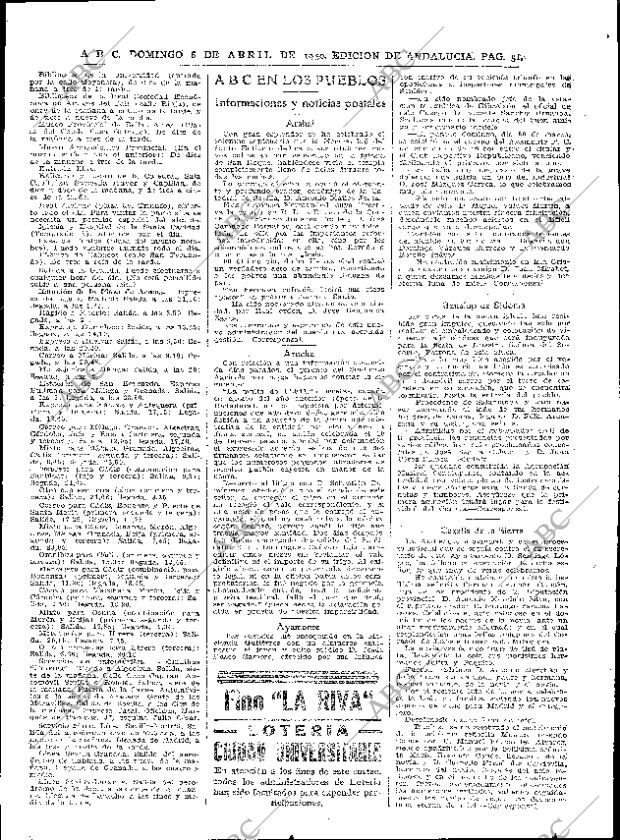 ABC SEVILLA 06-04-1930 página 49