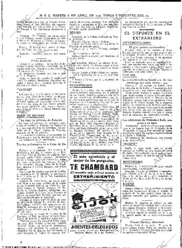 ABC MADRID 08-04-1930 página 20