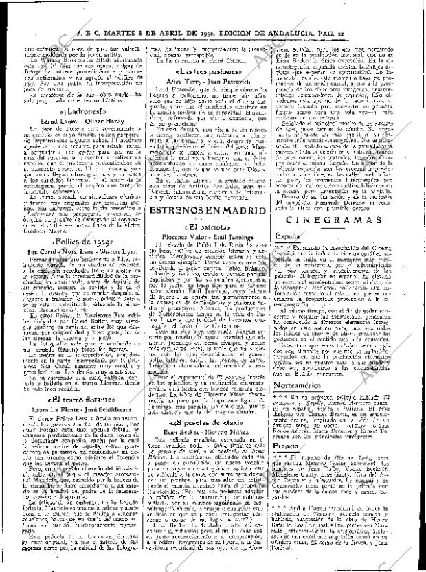 ABC SEVILLA 08-04-1930 página 11