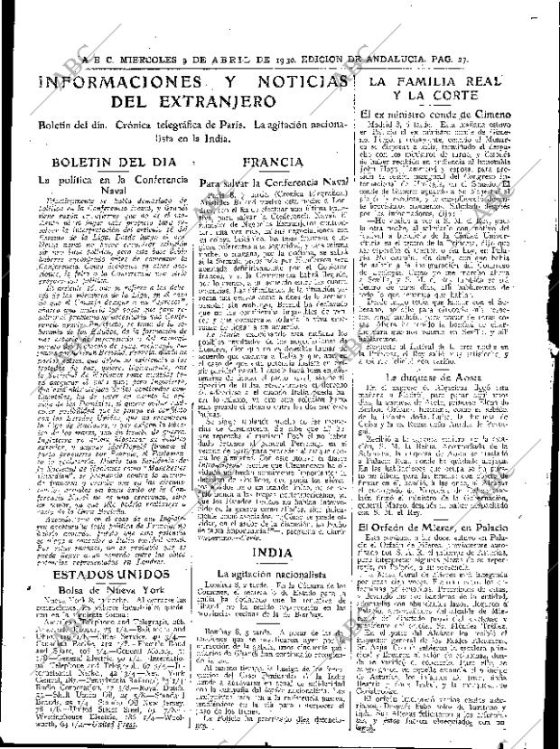 ABC SEVILLA 09-04-1930 página 25