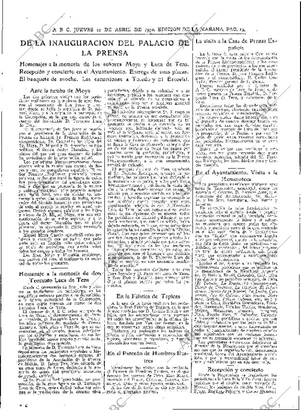 ABC MADRID 10-04-1930 página 19