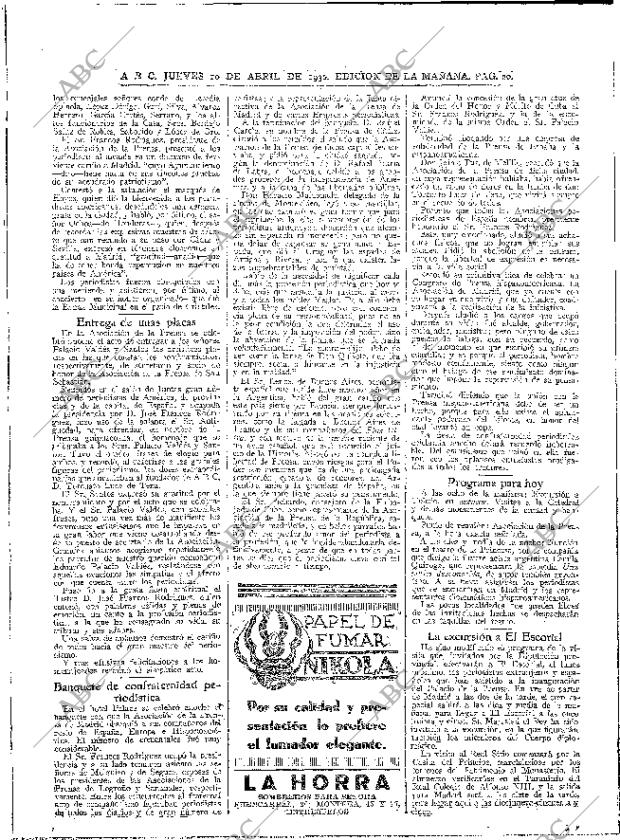 ABC MADRID 10-04-1930 página 20